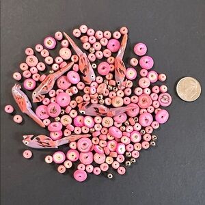 11.  Wood Bead Bundle with Birds